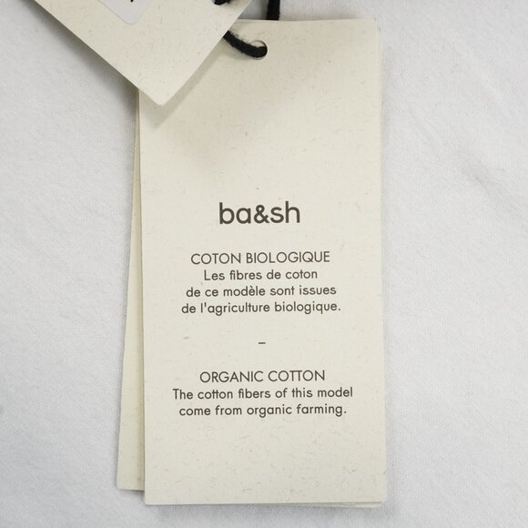 ba&sh Noel Straight Leg Denim Jeans in Carbon Black - Women's Size 40 (NWT) - Picture 11 of 15